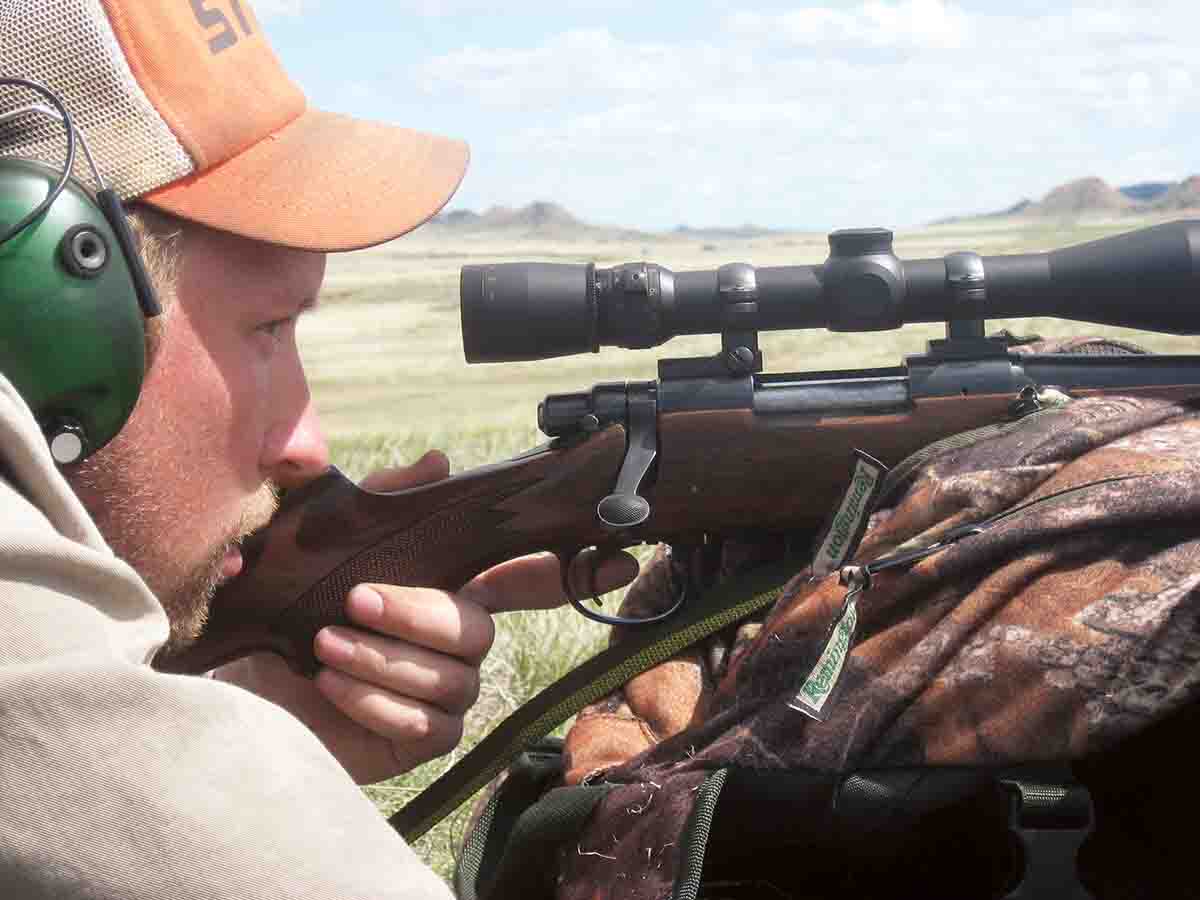 Ex-U.S. Army sniper Billy Stuver helped test the light pull of the Jard trigger on John’s 700 Classic .221 Fireball. If shooters want a pull lighter than around 2 pounds on a 700, several companies make good replacement triggers.